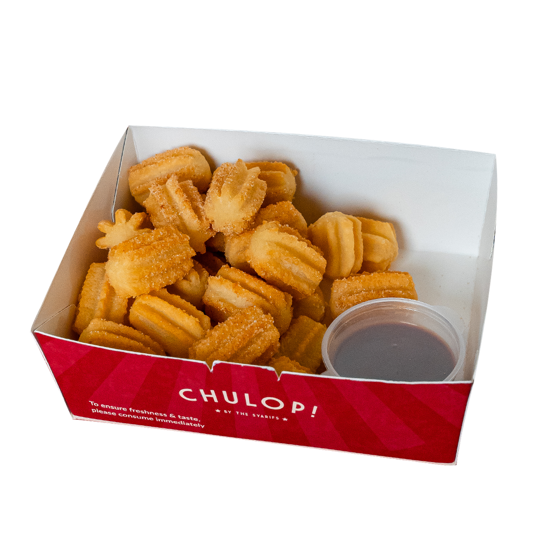 20 Churro Bites + 1 Dip