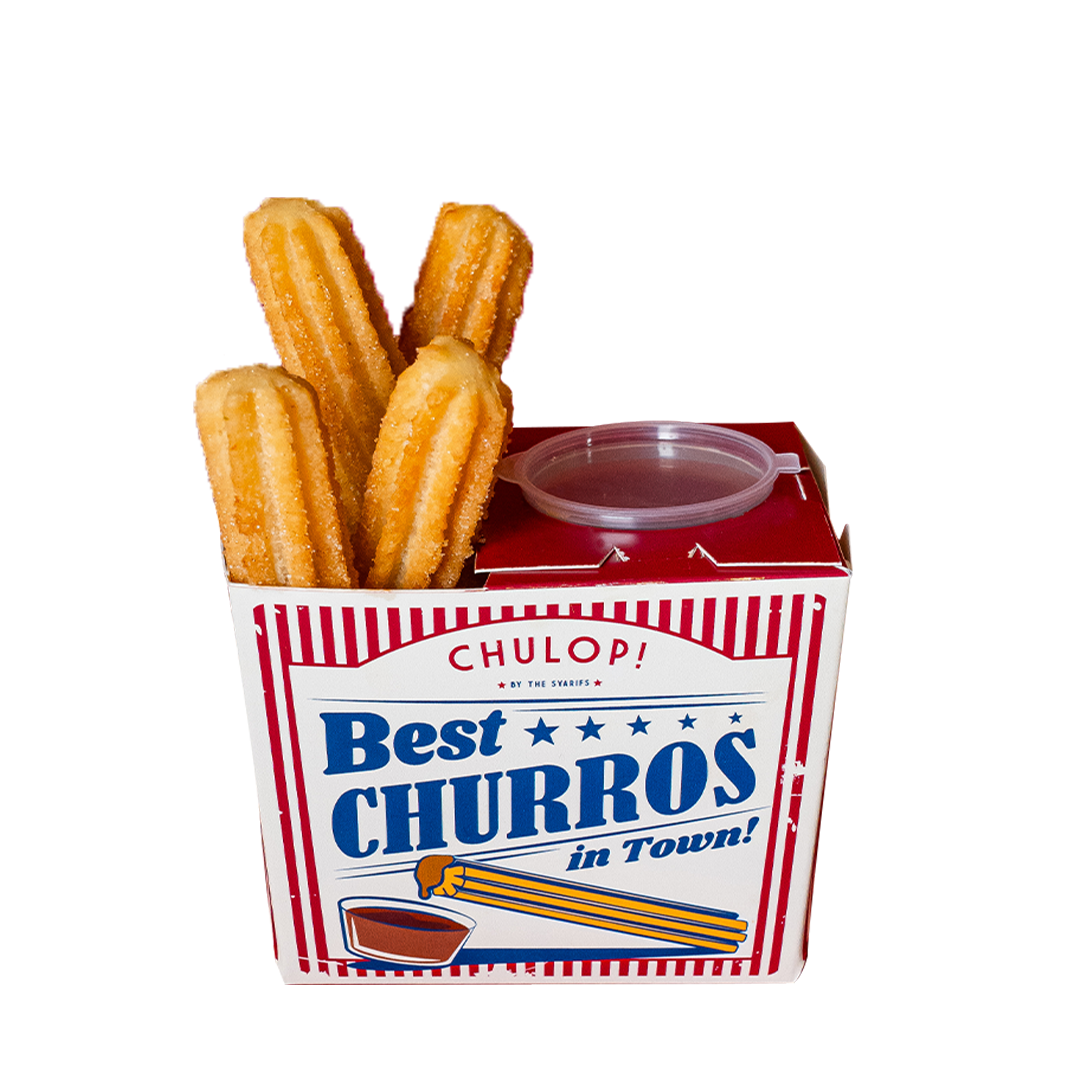 4 Churros + 1 Dip