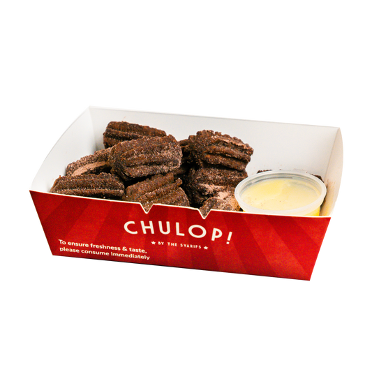 20 Chocolate Bites + 1 Dip