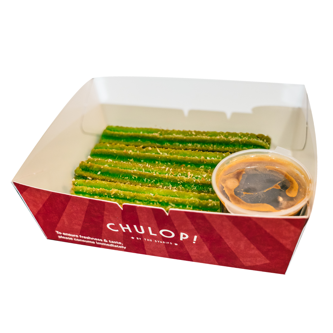 5 Pandan Churros + 1 Gula Melaka Dip