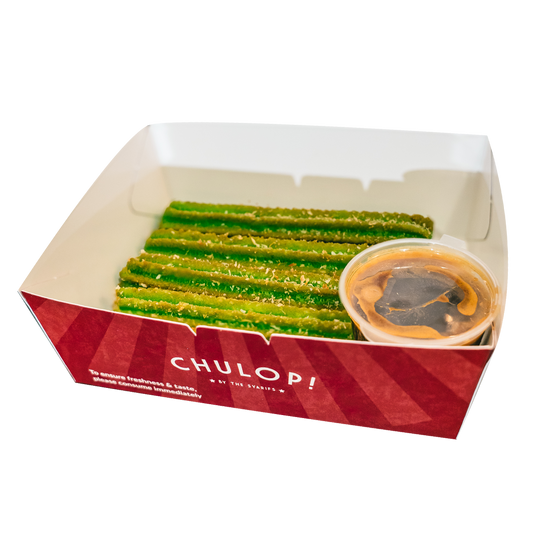 5 Pandan Churros + 1 Gula Melaka Dip