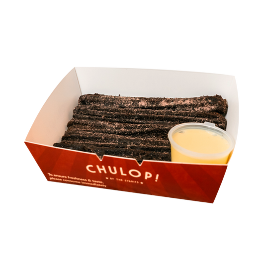 6 Chocolate Churro Fries + 1 Dip
